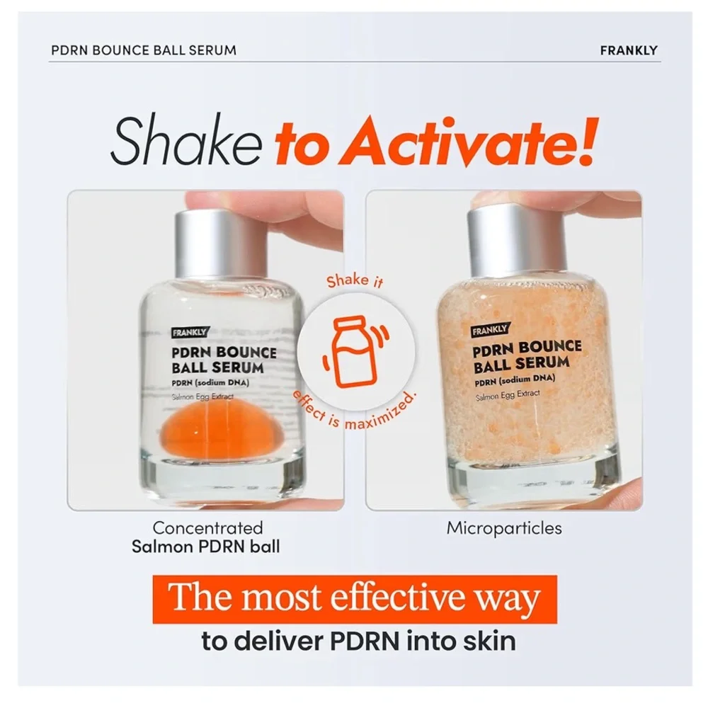 FRANKLY PDRN Bounce Ball Serum K-Beauty Korean Skincare